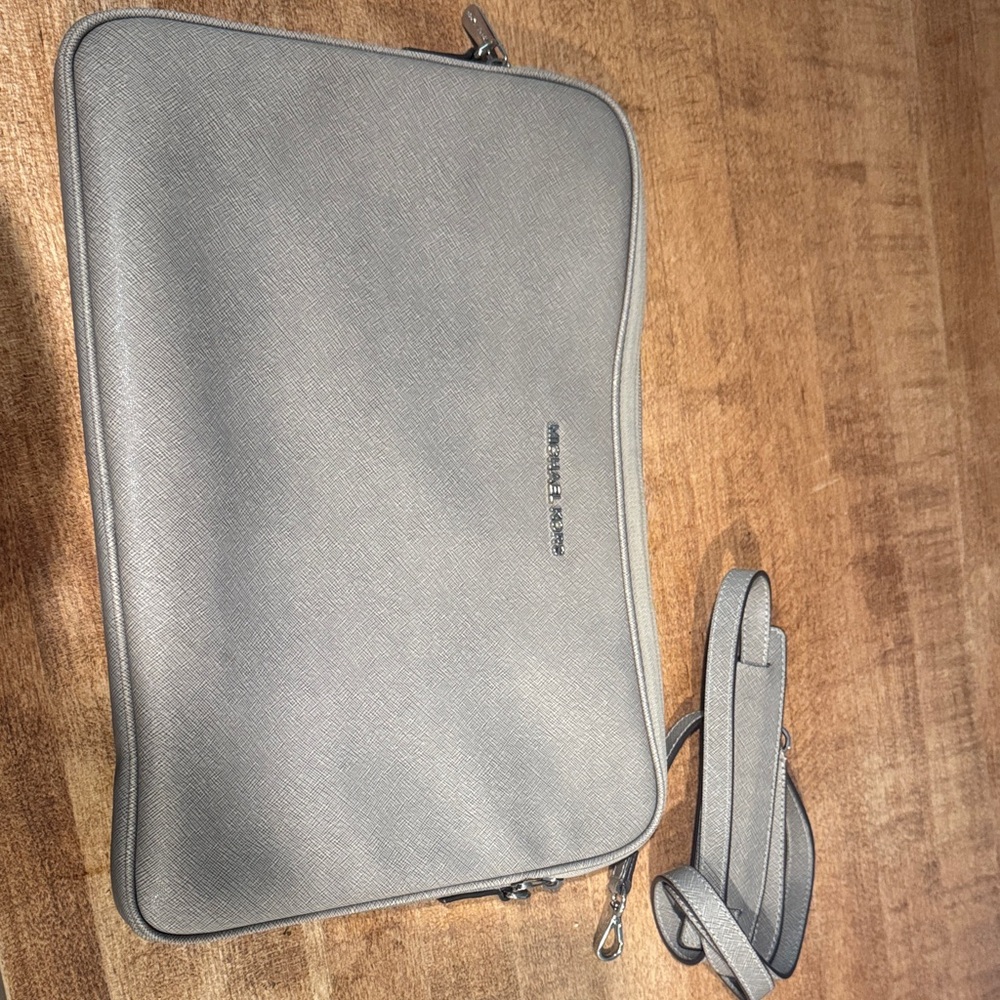 Grey Michael Kors Laptop Bag